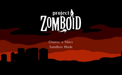 Project Zomboid Menu